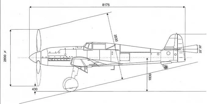 Схема самолета Heinkel Не100VI сделанная на основании оригинальных заводских - фото 13