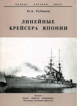 Олег Рубанов Линейные крейсера Японии. 1911-1945 гг. обложка книги