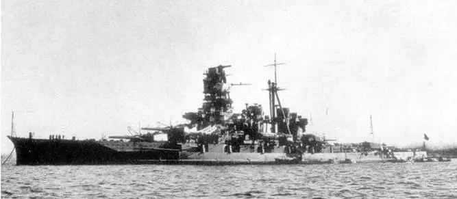 Линейный крейсер Конго в середине 1930х гг два фото вверху и после второй - фото 104