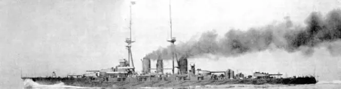 Корпус линейного крейсера Хией на достройке 1913 г фото вверху Хией на - фото 112