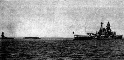 На рейде 1934 г 1 апреля корабли Императорского флота находились южнее - фото 44
