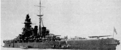 Линейный крейсер Хией 1930е гг 14 июля 1942 года на корабле был получен - фото 55