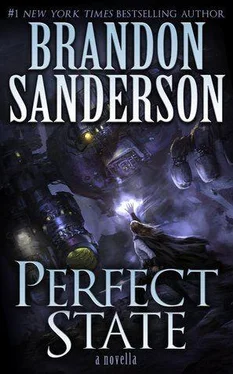 Brandon Sanderson Perfect State обложка книги