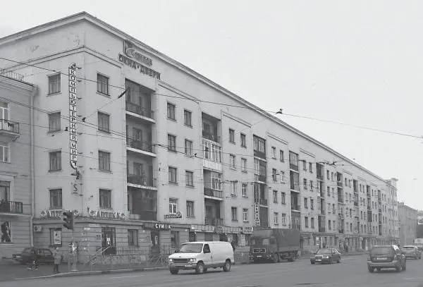 Милицейский дом на проспекте Энгельса 55 Фото автора июнь 2009 г В 1922 - фото 280