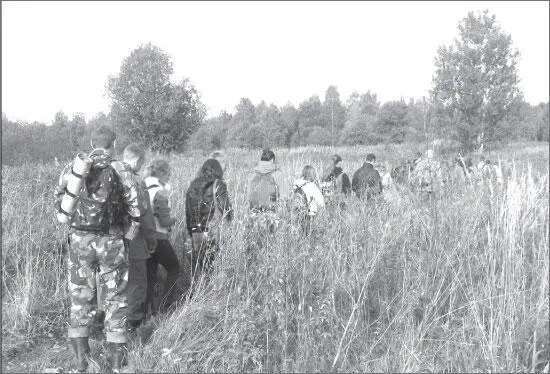 Поход по рубежам Волховского фронта Фото автора октябрь 2012 года Из года в - фото 134