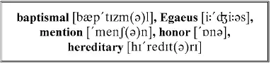 My baptismal name is Egaeus that of my family I will not mention Yet there - фото 231