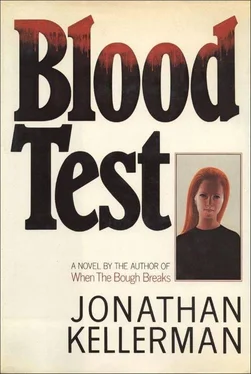 Jonathan Kellerman Blood Test обложка книги