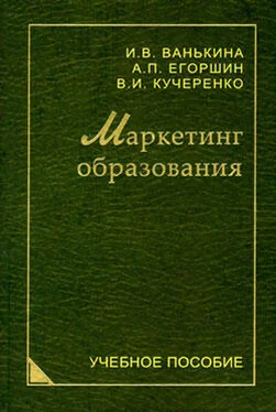 Инна Ванькина Маркетинг образования обложка книги