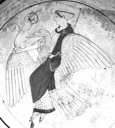 Афродита на лебеде Изображение на чаше Около 475 года до н э Это понятно - фото 4