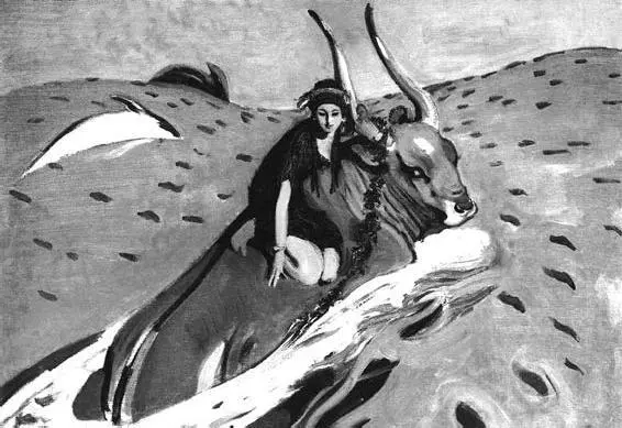 Валентин Серов Похищение Европы 1910 год В этой картине хорошо видно - фото 50