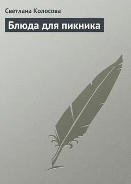 Светлана Колосова Блюда для пикника обложка книги