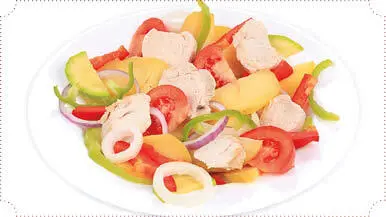 Салат овощной с курицей Филе куриное 500 г капуста пекинская 250 г - фото 8
