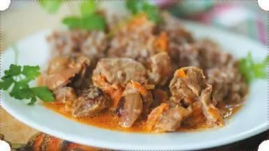 Салат с куриными сердечками Сердечки куриные 200 г фасоль стручковая 200 - фото 21