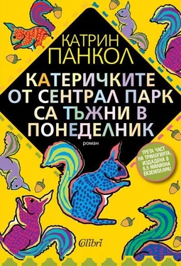 Катрин Панкол Катеричките от Сентрал Парк са тъжни в понеделник обложка книги