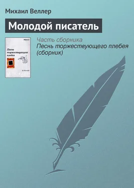 Михаил Веллер Молодой писатель обложка книги