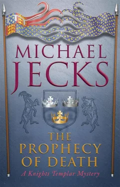 Michael Jecks The Prophecy of Death обложка книги