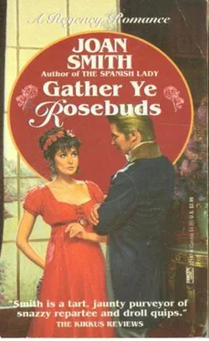 Joan Smith Gather Ye Rosebuds обложка книги