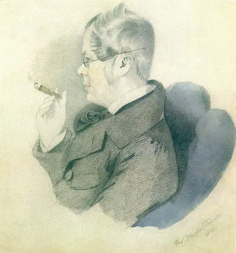 ПА Вяземский Акварель Т Райта 1844 г Спустя годы Чаадаев напишет Пушкину - фото 5