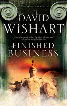 David Wishart Finished Business обложка книги