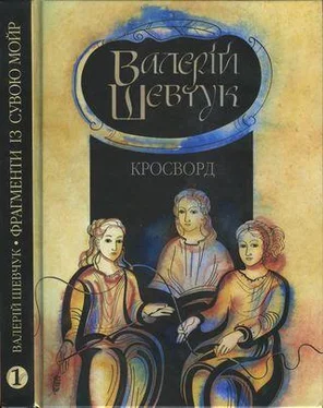 Валерій Шевчук Фрагменти із сувою мойр. Частина 1. Кросворд обложка книги