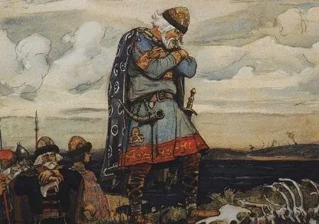 И сказал Олег Аскольду и Диру Я от бога Одина А вы от кого стоите - фото 27