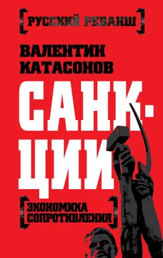 Валентин Катасонов Санкции. Экономика для русских обложка книги