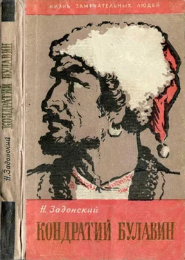 Николай Задонский Кондратий Булавин обложка книги