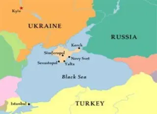There is no land connection between Crimea and Russia The only means of - фото 90