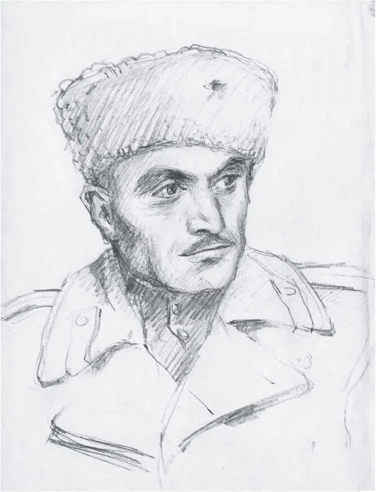 Портрет военного 1943 III Платоновка Были последние числа апреля Мы - фото 9