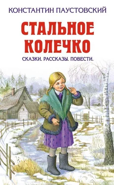 Константин Паустовский Стальное колечко (сборник) обложка книги