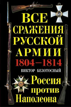 Виктор Безотосный Все сражения русской армии 1804‑1814. Россия против Наполеона обложка книги