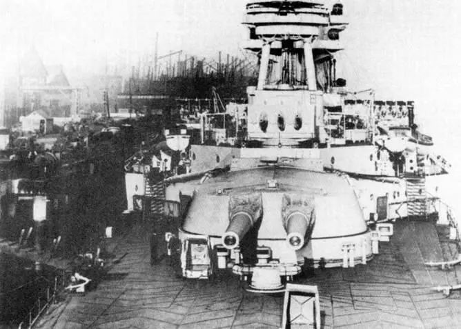 Кормовая башня линейного крейсера Корейджес 1916 г Фьюриес после - фото 107