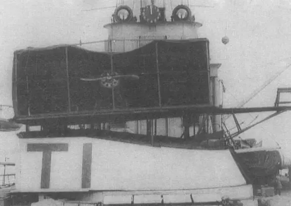 Линейный крейсер Тайгер Башня О с ангаром для самолета 22 августа 1921 - фото 45
