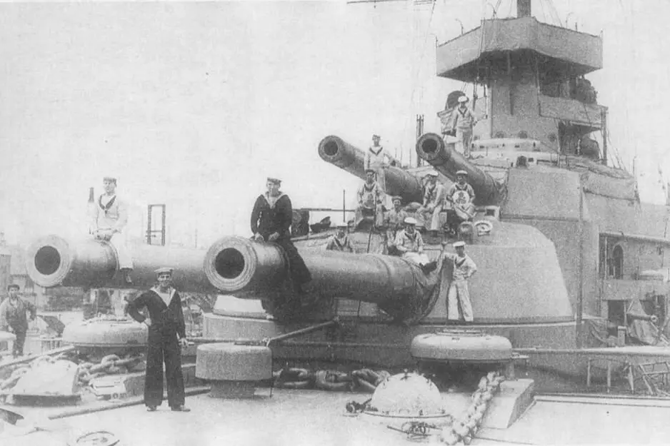 На Куин Мери 14 июля 1914 год Линейный крейсер Куин Мери Линейные - фото 55