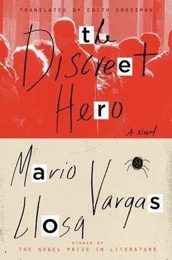 Mario Vargas Llosa The Discreet Hero обложка книги