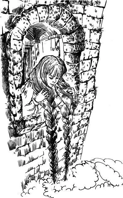 When the evil witch came inside Rapunzels room she saw the ladder and became - фото 11