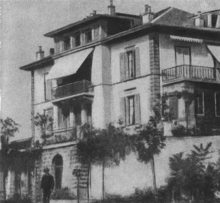 Дом в Кларане Швейцария где П И Чайковский жил в 1877 1878 и 1879 годах - фото 27