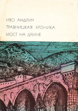 Иво Андрич Травницкая хроника. Мост на Дрине обложка книги