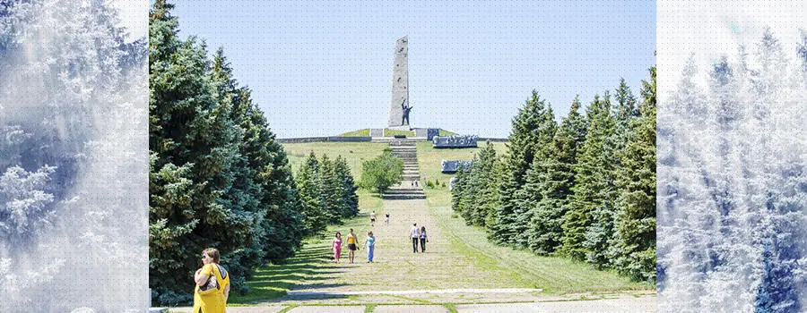 СаурМогила до войны СаурМогила до войны Высота и мемориальный комплекс - фото 2