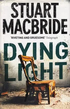 Stuart MacBride Dying Light обложка книги