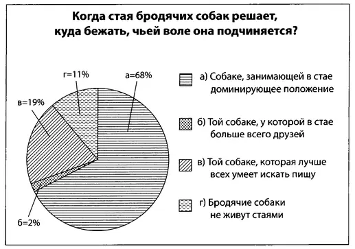 68 опрошенных полагают что бродячие собаки просто подчиняются вожаку Только - фото 30
