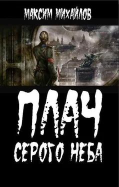 Максим Михайлов Плач серого неба обложка книги