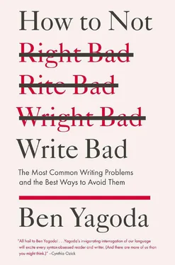 Ben Yagoda How to Not Write Bad: The Most Common Writing Problems and the Best Ways to Avoidthem обложка книги