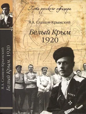 Яков Слащов-Крымский Белый Крым, 1920 обложка книги