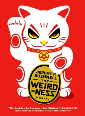 Jeremy Bushnell The Weirdness обложка книги