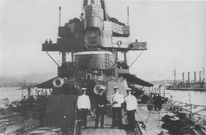 На линейном крейсере Нью Зиланд Кронштадт июнь 1914 г На линейном - фото 85