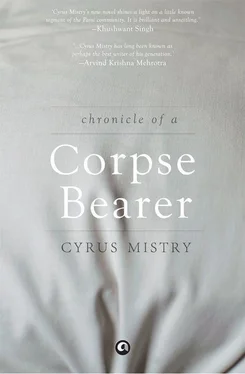 Cyrus Mistry Chronicle of a Corpse Bearer обложка книги