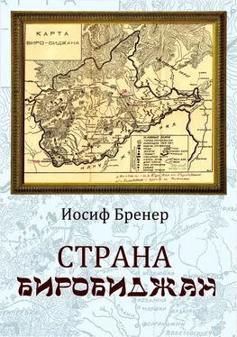 Иосиф Бренер Страна Биробиджан обложка книги