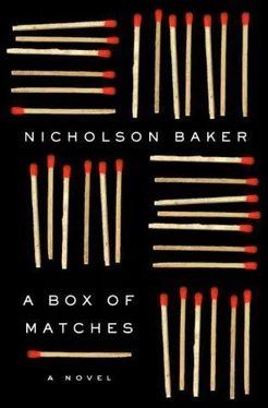 Baker Nicholson A Box of Matches обложка книги