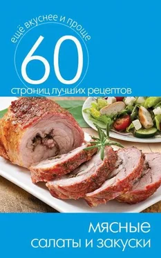 Сергей Кашин Мясные салаты и закуски обложка книги